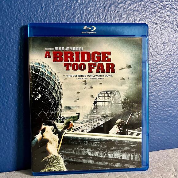 A Bridge Too Far (Blu-ray DVD , 2008) - WWII Epic - Picture 1 of 5